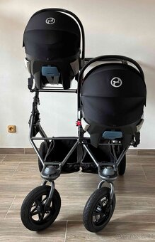 TFK Duo Combi pushchair + 2x autosedačky + 2x základny - 6