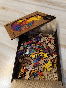 Unidragon dřevěné puzzle - 6