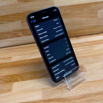 iPhone 12 mini 64GB, modrý (12 měsíců záruka) - 6