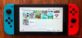 Modované Nintendo Switch příslušenství a 35 her - 6