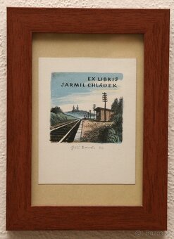 Jiří Bouda - ex libris železnice (1974 - 1986) - 6