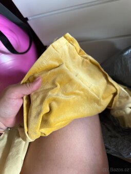 Závěsy 1 pár SANELA IKEA béžovo žluté - 6