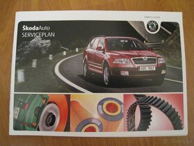 S Octavia,Fabia,Superb II aj. servisní knihy nové - 6