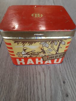 Plechová krabička kakao import - 6