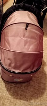 Kočárek TFK pro dvojčata hnědý - 6