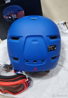 Lyžařská helma Scott s brýlemi - 6