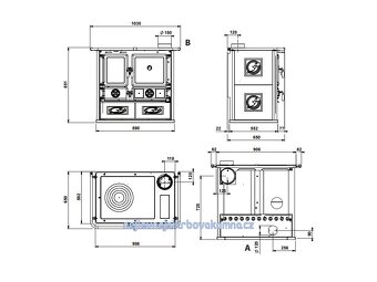 Kamna La Nordica Rosa 5,0 (8,4 kW) - 6