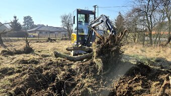 Bagr, dumper, výkopové práce, úpravy terénu a zahrad - 6