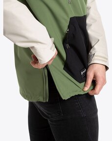 Jarní/podzimní street bunda Meatfly Garen, Sand-Forest Green - 6
