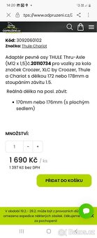 XLC DUO by CROOZER 2021. ( pro Dvě děti) Jogingovy set+ ada - 6