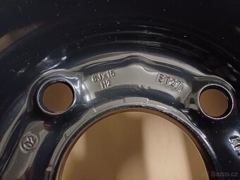 Plechové disky 4x108, ET27, R15 Citroen/Peugeot/Opel - 6