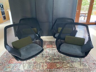 Vitra Slow Chair – designové křeslo (4 ks) - 6