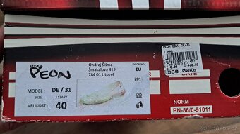 Kožené baleríny Kristofer, vel. 40 - 6