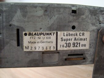 Autorádio Blaupunkt Lubeck CR - 6