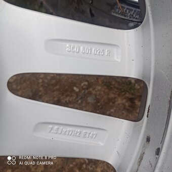 Orig.alu disky VW PASSAT B6,B7,EOS 17" - 6