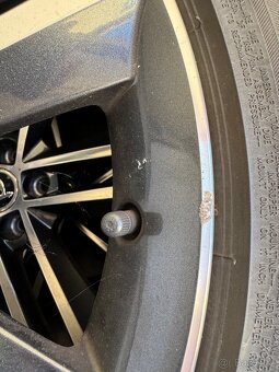 Originální sada Škoda R 17 alu kola Ray hezký stav viz foto - 6
