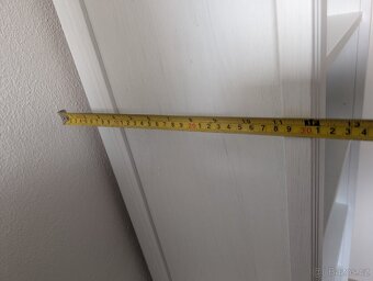 IKEA knihovna Brusali Rack, bílá - 6
