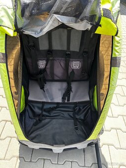 Vozík za kolo pro 2 děti KLARFIT - 6
