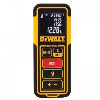 DeWALT SET laserový kříž zelený + dálkoměr v kufru - 6