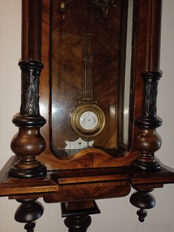 Starožitný nástěnné hodiny Německo - 6