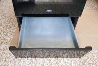 Volně stojící elektrický sporák MORA - hnědé provedení - 6