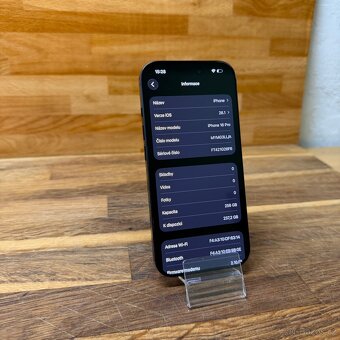 IPhone 16 Pro 256GB, černý, 100% bat.,eSIM (rok záruka) - 6