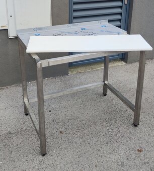 Nerezový stůl, gastro nábytek, pro restaurace - 6