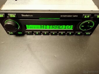 Autorádio škoda auto Symphony MP3 - 6