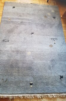 NDO GABBEH 100% vlna, ručně vázaný koberec IKEA, 140x200cm - 6