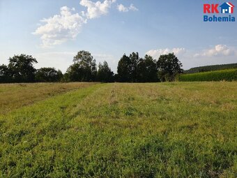 Prodej, stavební pozemek, 1850 m2, Dobrovice, část Chloumek, - 6