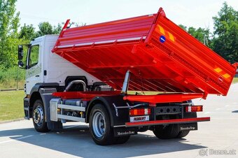 MERCEDES BENZ AXOR 1824 TŘÍSTRANNÝ SKLÁPĚČ - VYKLÁPĚČ EURO5 - 6