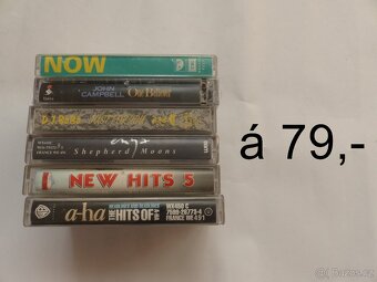 Originální MC kazety - viz foto á 49,- - 6