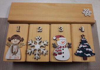 Dřevěné adventní svícny - 6