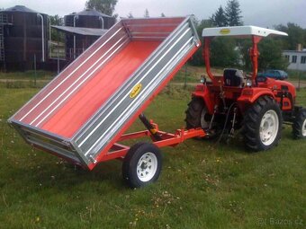 Traktorový návěs TR 1500 - SPZ vlek - 6