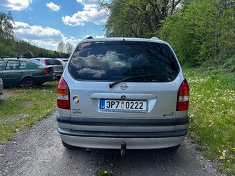 Opel Zafira 1,8i 92kW, r.v. 2002, stk 03/2026 7 Míst - 6