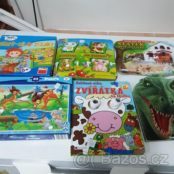 Knihy leporela puzzle knihy první čtení - 6