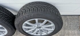 Zimné Semperit 225/60 R17, Audi A6 5x112, 7,5J, ET 36 - 6