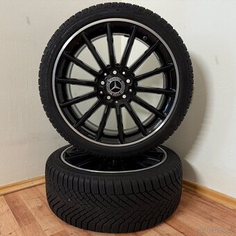 MERCEDES CLA AMG 5x112 R18 ET52+ZIMNÍ 225/40R18 8mm - 6