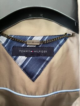 Tommy Hilfiger dámský béžový trenchcoat XL-XXL - 6
