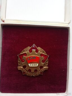 Odznaky a medaile PO SSM - 6