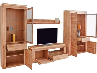 Obývací stěna Lyon - Divoký dub masiv Germany - 6