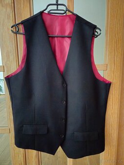 Pánský oblek s vestou - 6