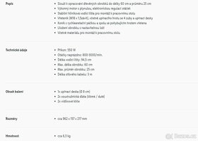 Soustruh PARKSIDE na dřevo. - 6