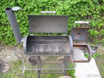 Zahradní gril lokomotiva síla stěny 4 mm - 6