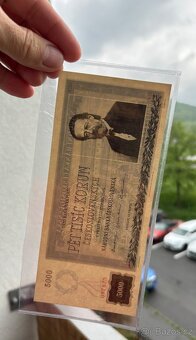 Vzácna 5000 Kčs 1945 do obloučku - 6
