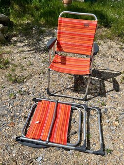 2x camping křeslo Berger Crespo orange - 6
