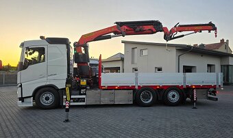 Volvo FH540 6x2 - valník s hydraulickou rukou - 6