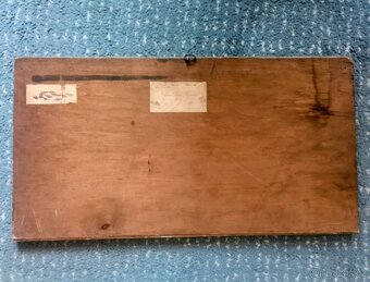 Johann Victor Krämer – akvarel, originál, 63×33 cm - 6