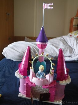 Lego Duplo Zámek Popelka princ kočár kůň nábytek - 6