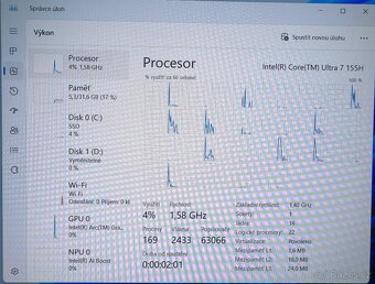 Lenovo IdeaPad Slim 5 16IMH9 AbyssBlue celokovový - TOP STAV - 6